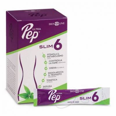 Ultra Pep Slim 6 Stick gusto Tè Verde