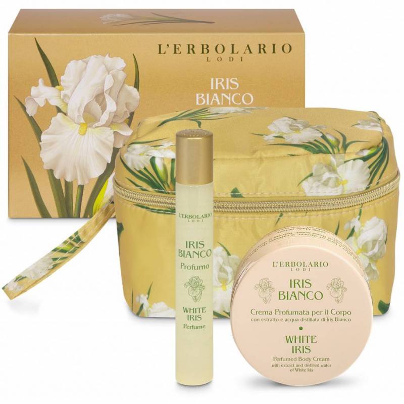 Iris Bianco Mini beauty-case Petalo