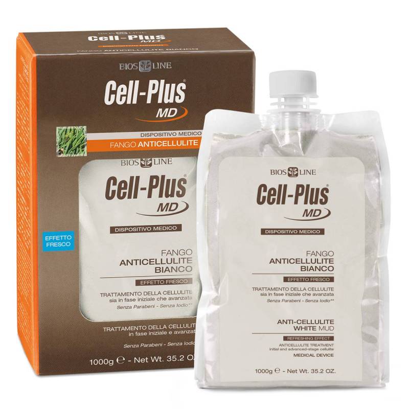 Cell-Plus Fango Anticellulite Bianco Effetto Fresco